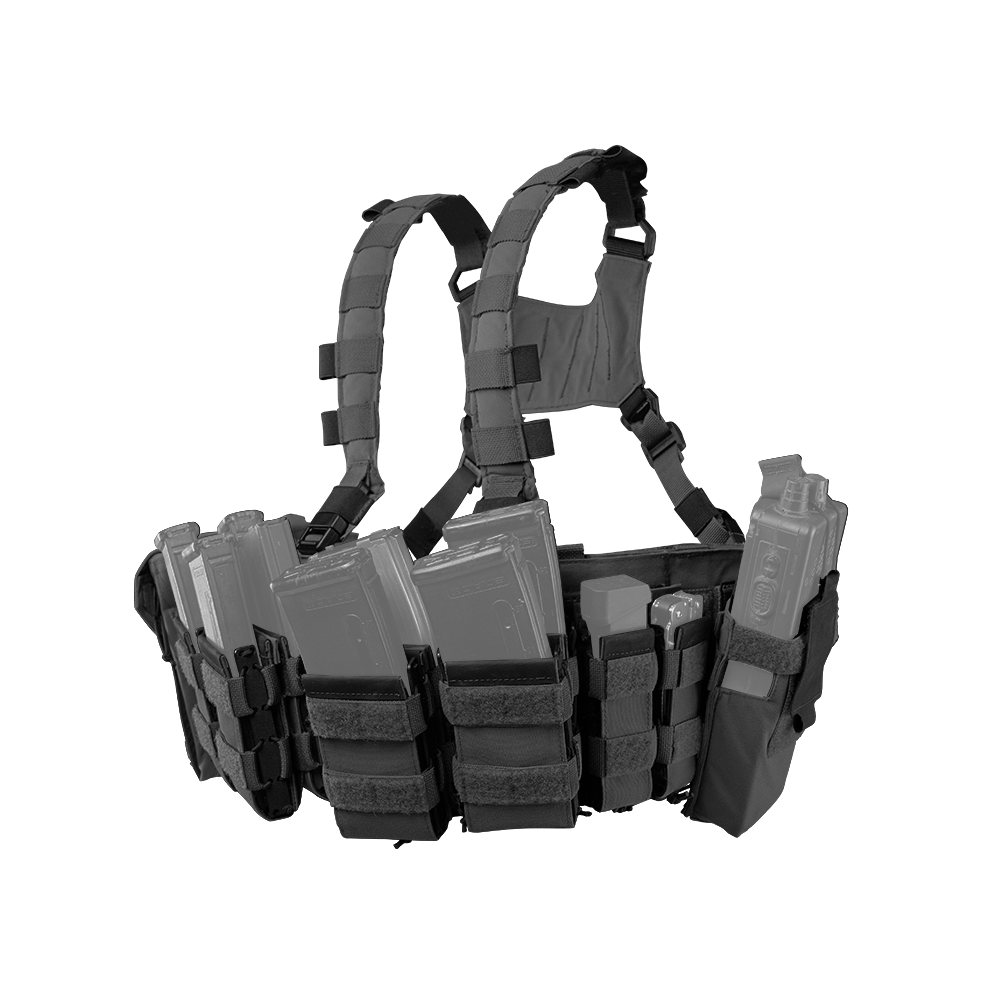เชสริกต์ VALOR PX - Assault Split-front Chest Rig Full Set สายเก่ง สายโย่งบ่า ครบชุด