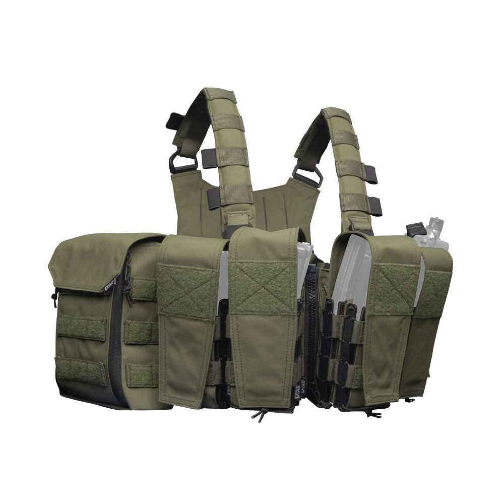 เชสริกต์ VALOR PX - Assault Split-front Chest Rig Full Set สายเก่ง สายโย่งบ่า ครบชุด