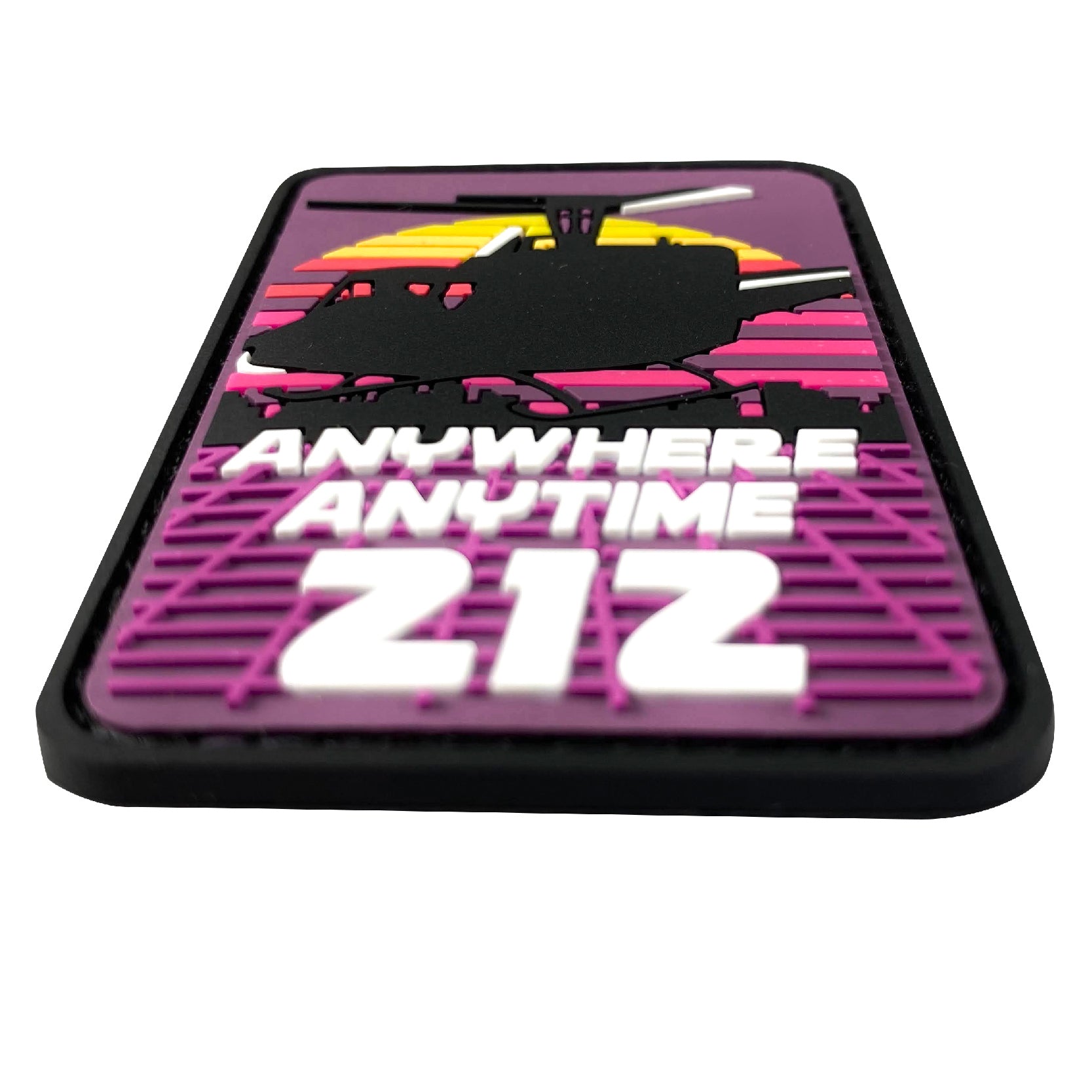 แพทซ์เวลโคร VALOR PX - PVC Patches ฮ.ท.212 ANYTIME ANYTIME 212 อาร์มพีวีซี ติดแขน