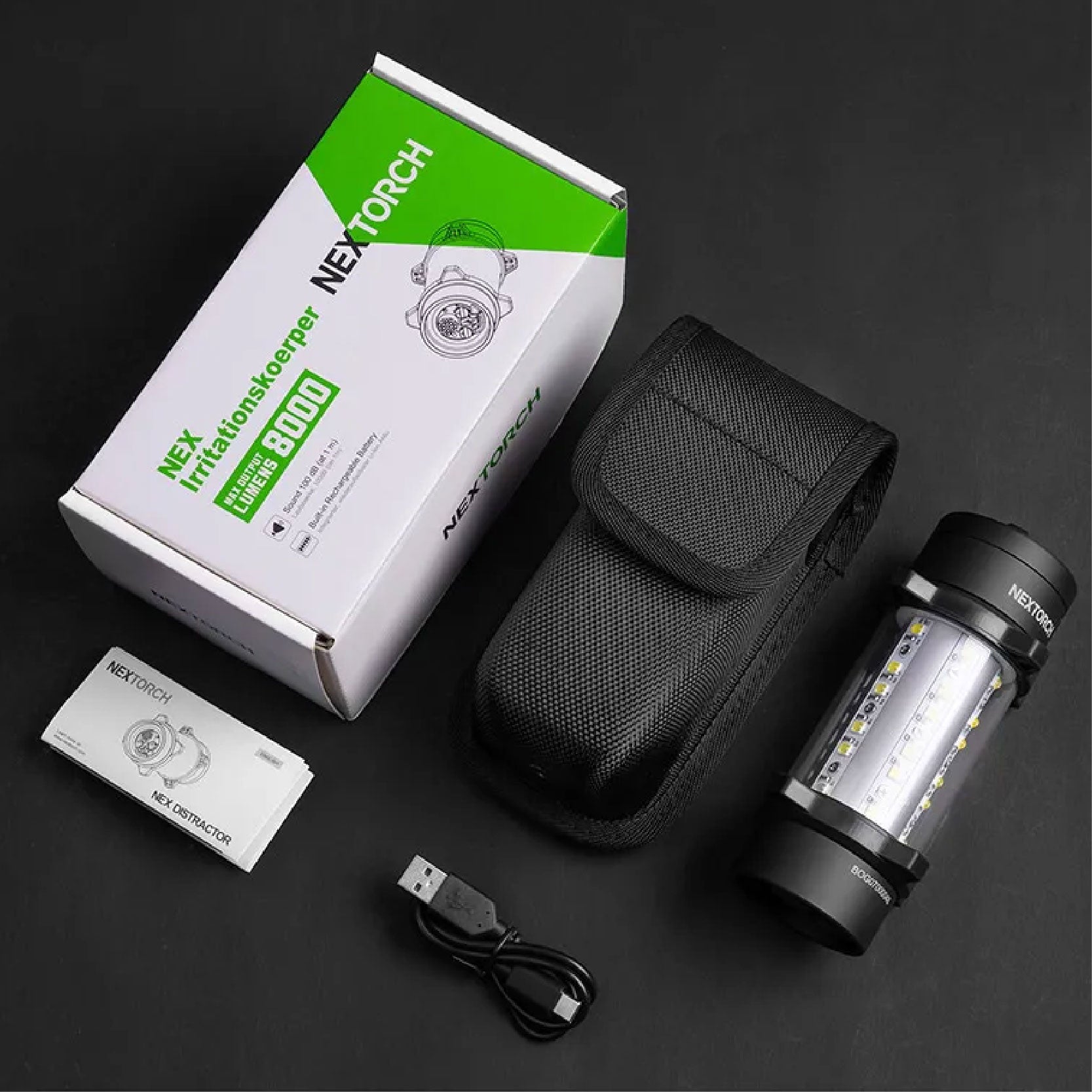 Nextorch - ND20 NEX Irritationskoerper 8000 Lumens