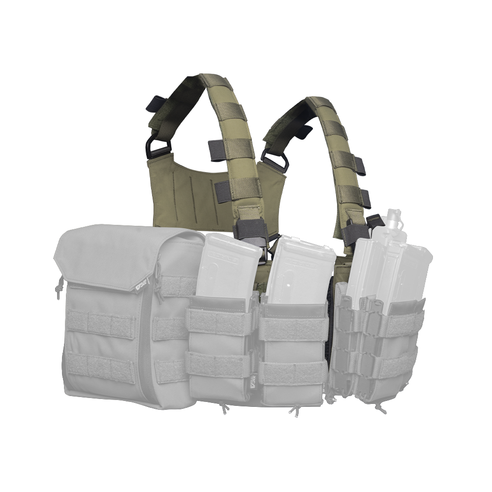 เชสริกต์ VALOR PX - Assault Split-front Chest Rig Full Set สายเก่ง สายโย่งบ่า ครบชุด