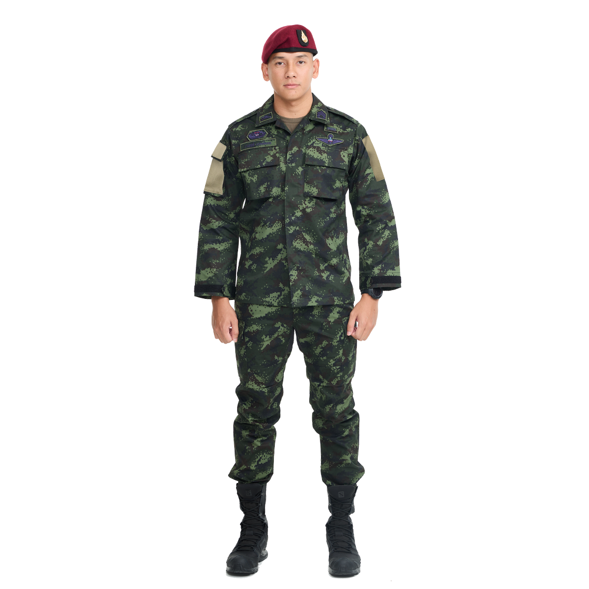 VALOR PX - Native BDU Shirt เสื้อฝึกลายพราง ทหารบก