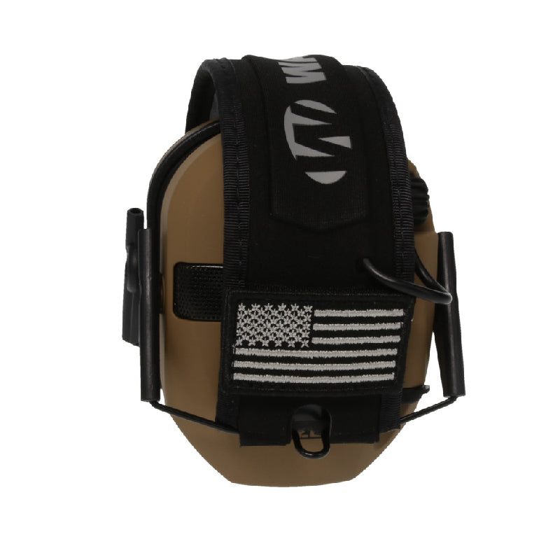 Walker's Razor Patriot Series Electronic Muffs W/Patches