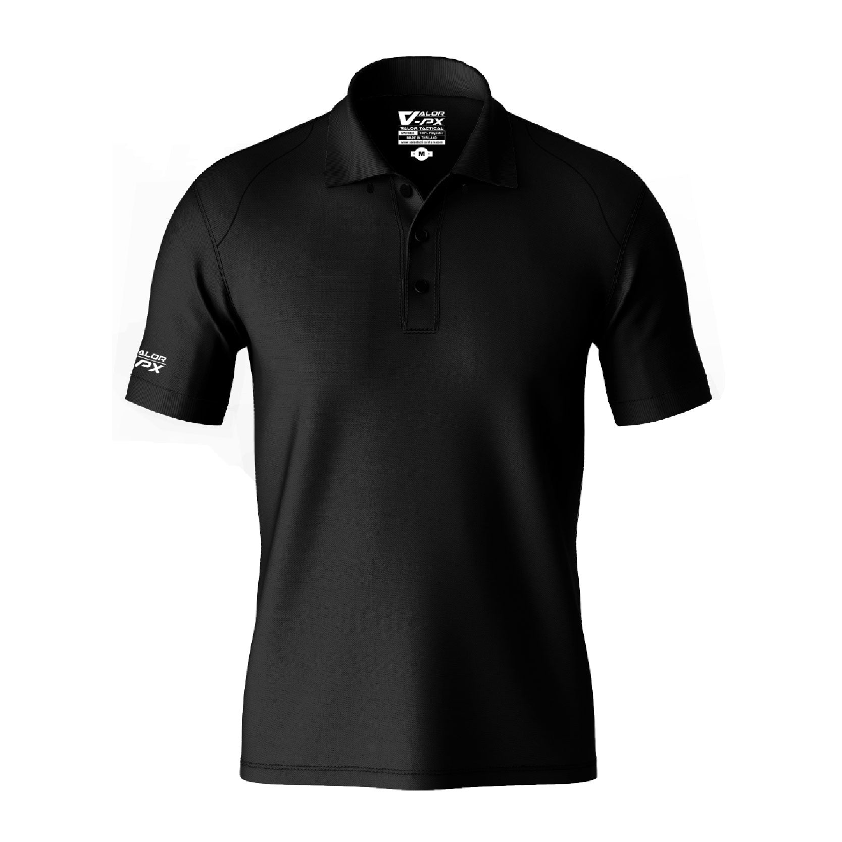 เสื้อโปโล VALOR PX - Proper Polo Shirts Slim Fit (No Screen Printing) เสื้อเปล่า โปโลแขนสั้น