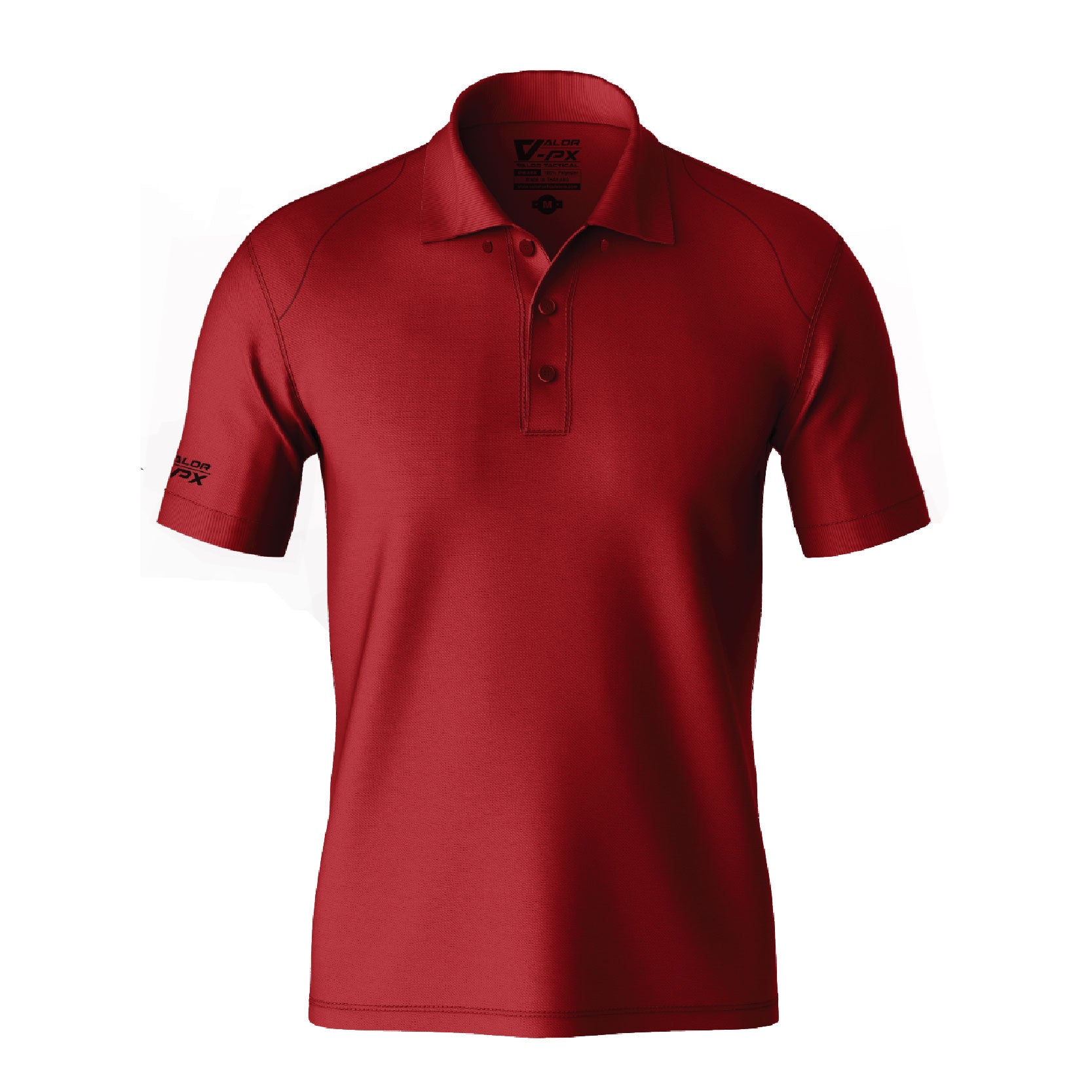 เสื้อโปโล VALOR PX - Proper Polo Shirts Slim Fit (No Screen Printing) เสื้อเปล่า โปโลแขนสั้น