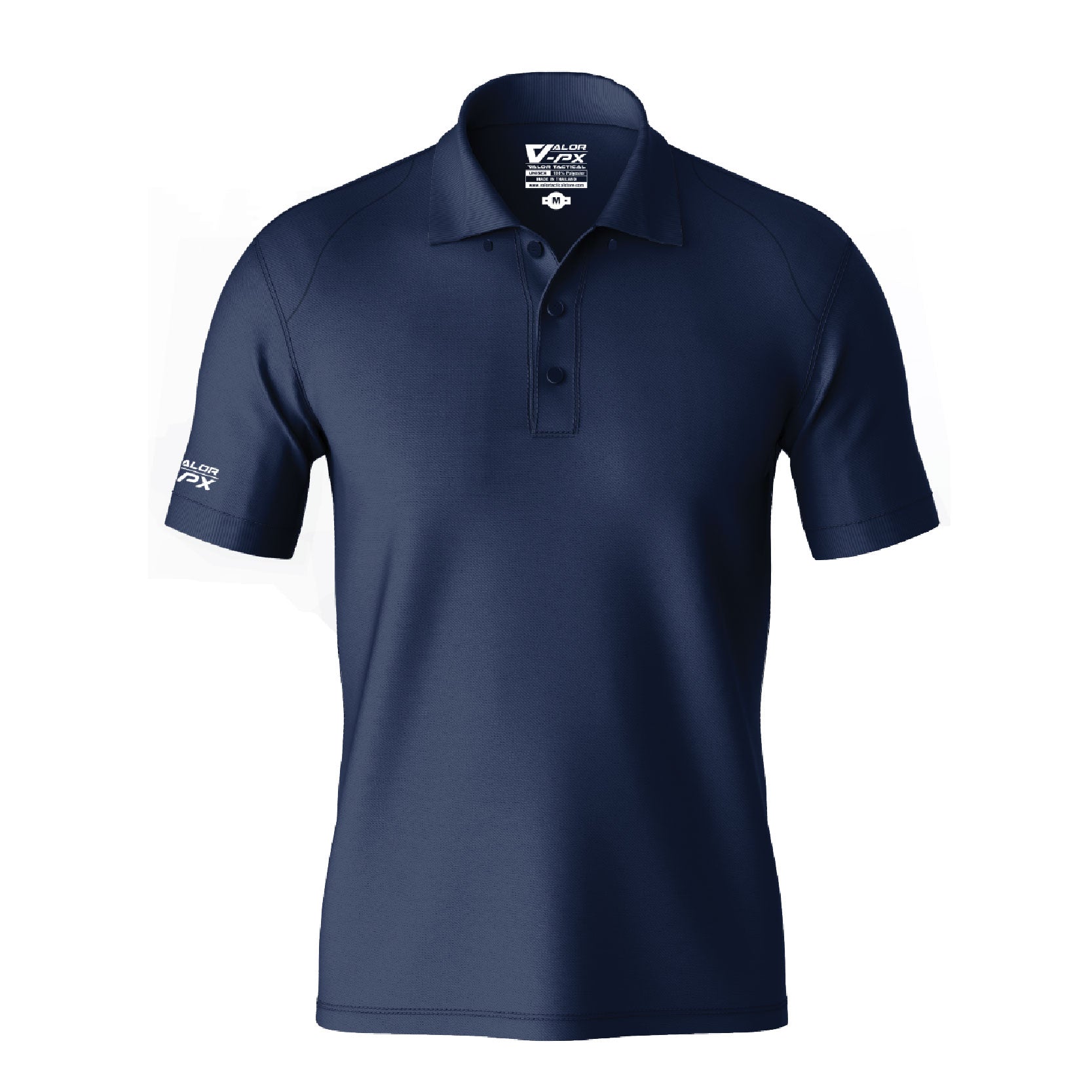 เสื้อโปโล VALOR PX - Proper Polo Shirts Slim Fit (No Screen Printing) เสื้อเปล่า โปโลแขนสั้น