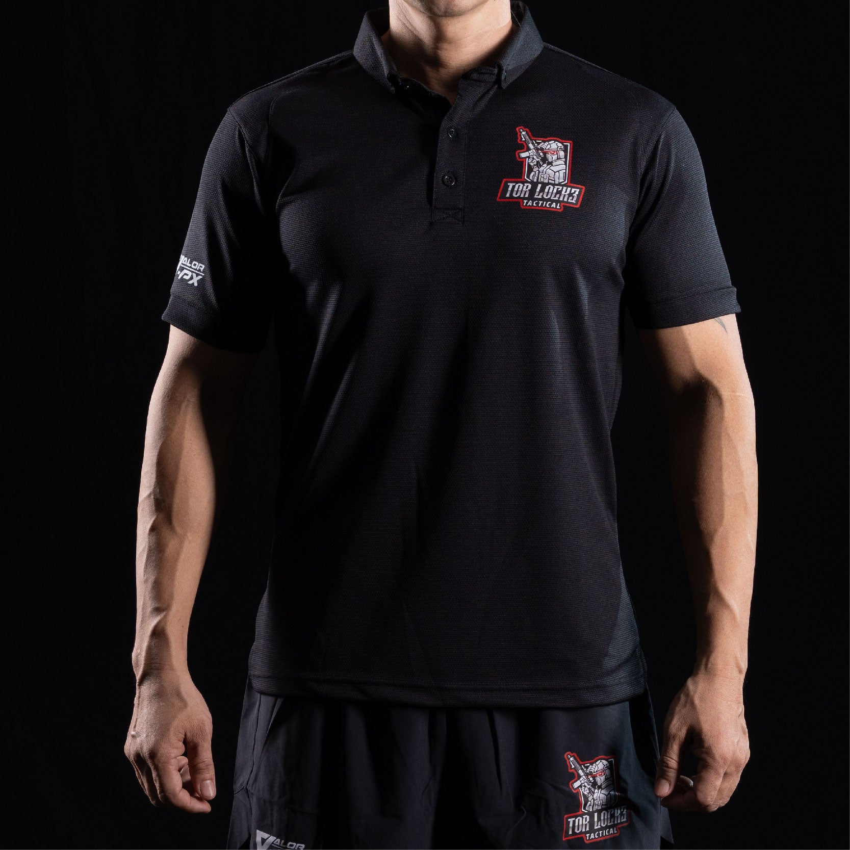 เสื้อโปโล VALOR PX - Proper Polo Shirts Slim Fit (No Screen Printing) เสื้อเปล่า โปโลแขนสั้น