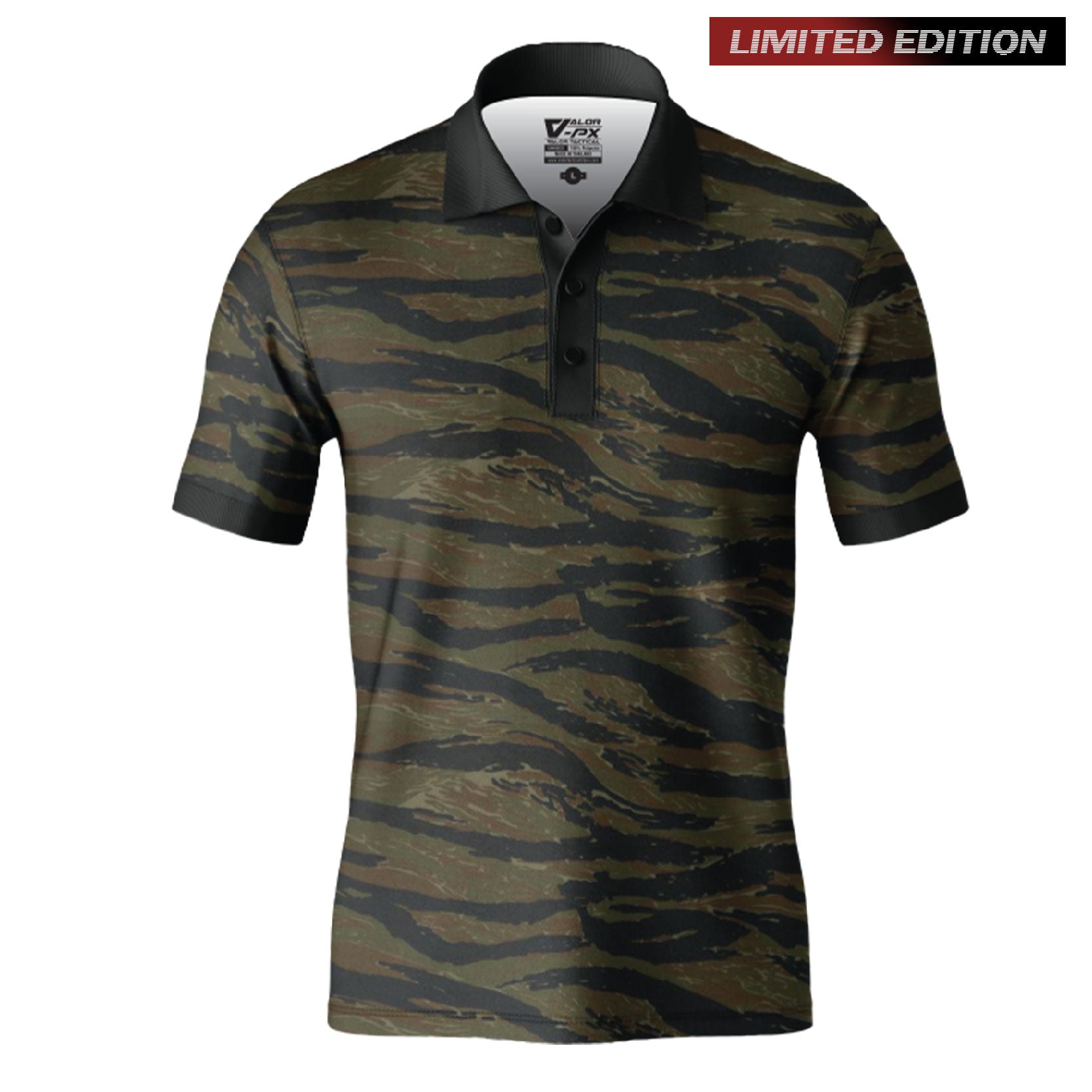 Valor PX - POLO Tiger Stripes ตำรวจพลร่ม Limited Edition