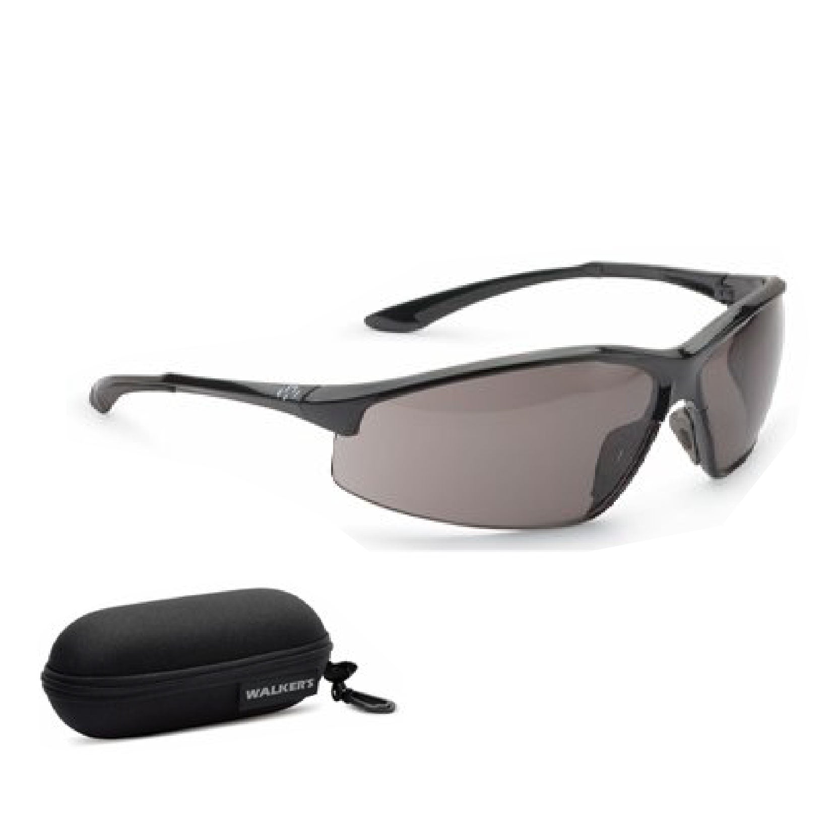 Walker's Ikon Tanker Shooting Glasses Full Frame with Case *Defects Lens*