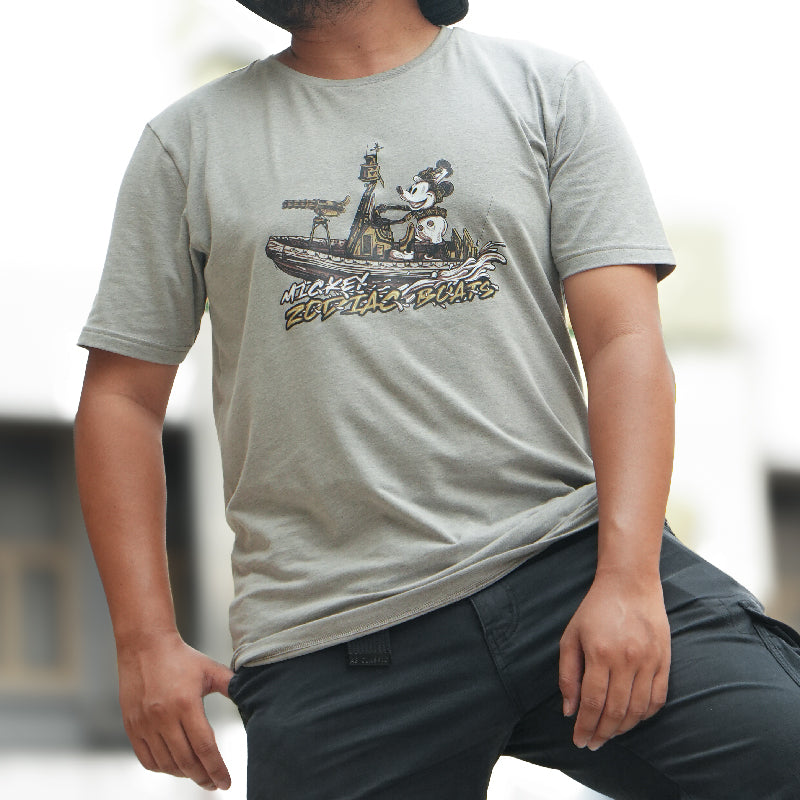 เสื้อยืดสกรีนลาย VALOR PX - Mickey Zodiac Boats T-Shirt 2024