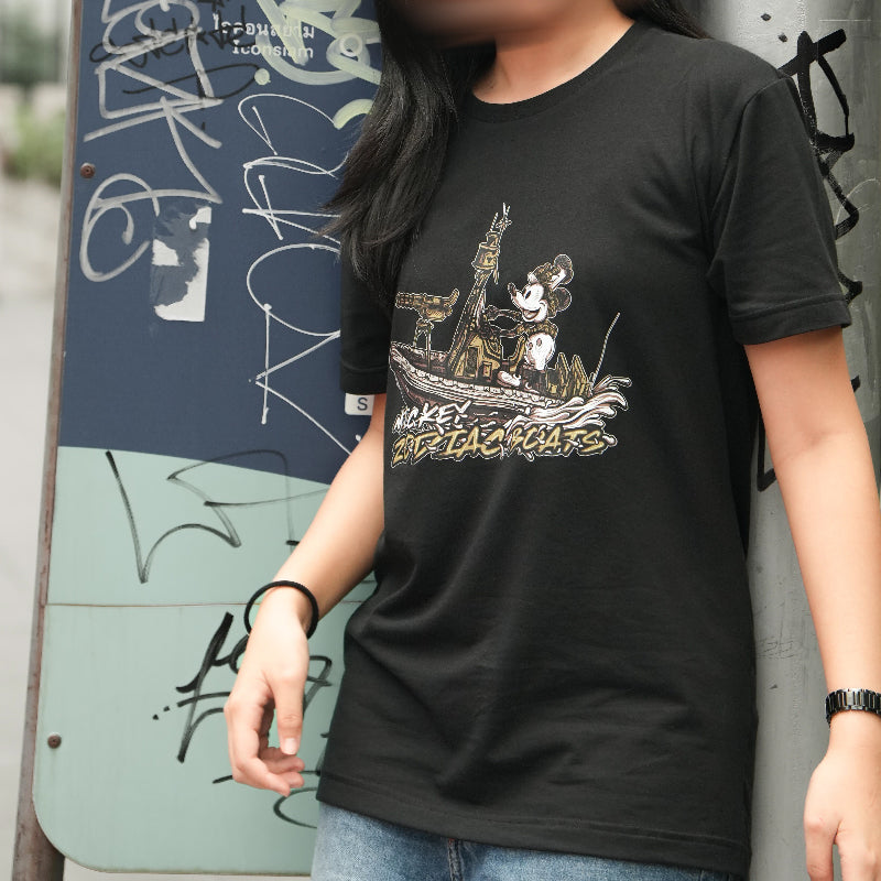 เสื้อยืดสกรีนลาย VALOR PX - Mickey Zodiac Boats T-Shirt 2024