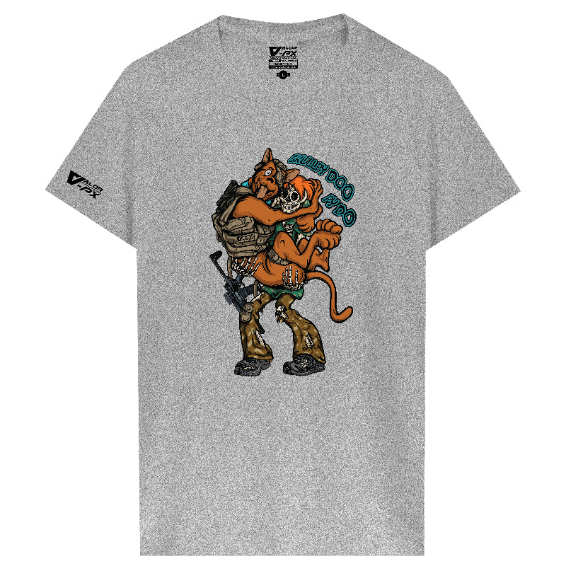 เสื้อยืดสกรีนลาย VALOR PX - Skullpy Doo Py Do T-Shirt 2024 เสื้อใส่เที่ยว ลายกราฟฟิค