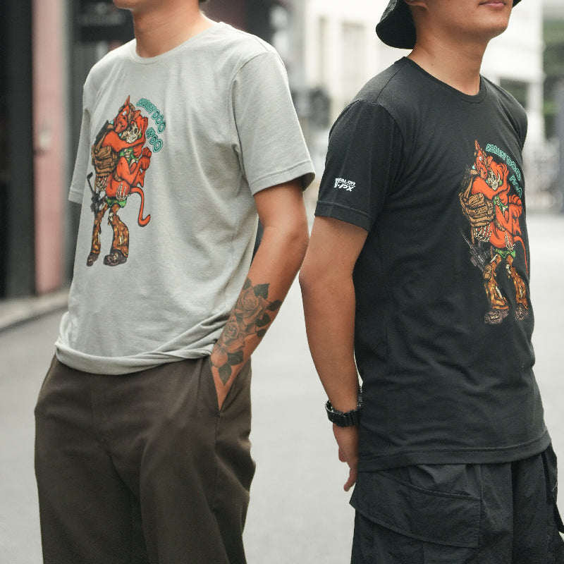 เสื้อยืดสกรีนลาย VALOR PX - Skullpy Doo Py Do T-Shirt 2024 เสื้อใส่เที่ยว ลายกราฟฟิค