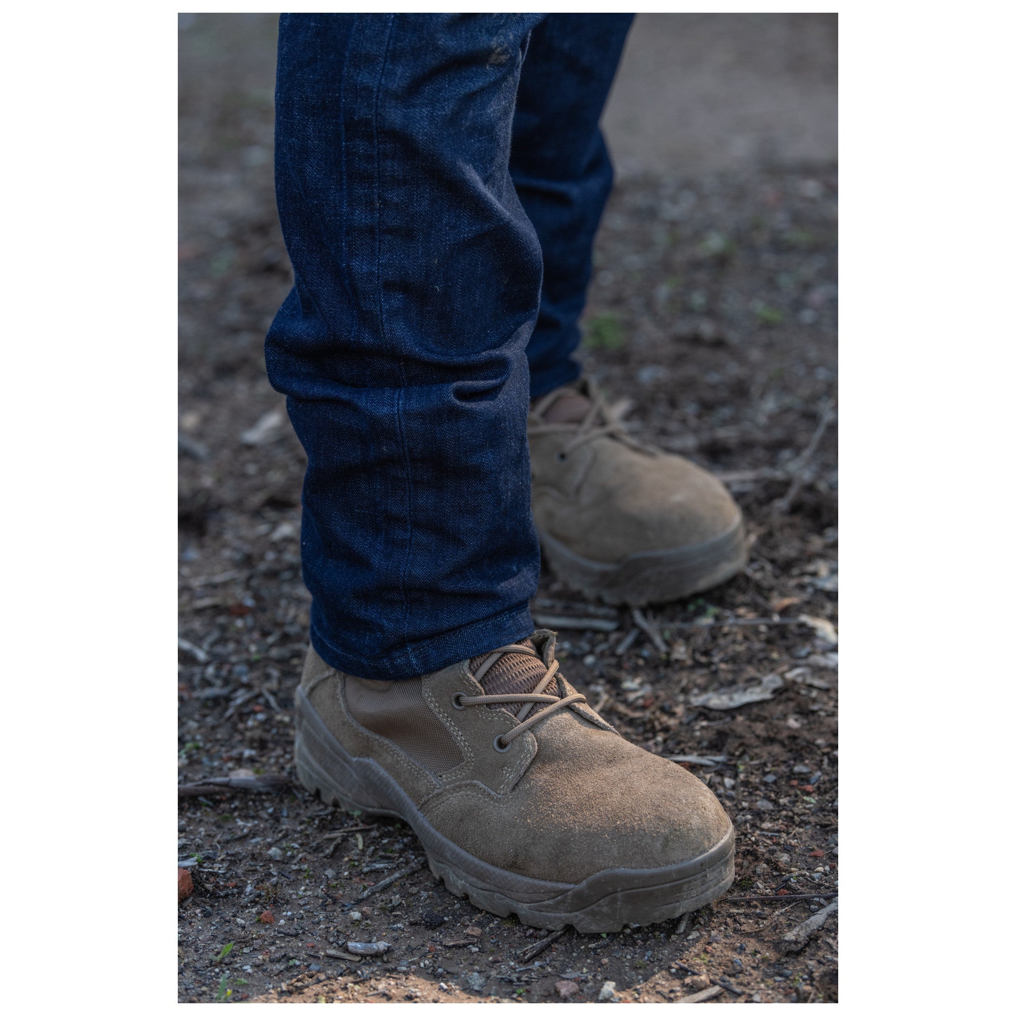 รองเท้าบูท 5.11 A.T.A.C.® 2.0 8" Side Zip Desert Boot รองเท้าหนังกลับ มีซิปข้าง