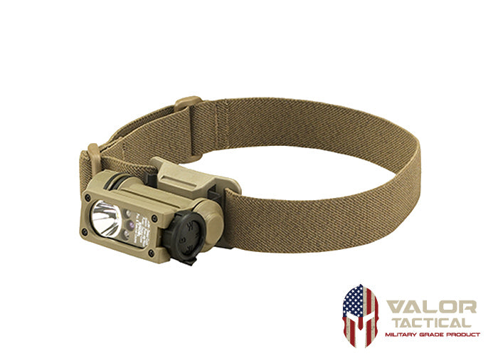 Streamlight - Sidewinder Compact II Military Includes helmet mount, headstrap and CR123A lithium battery - Clam