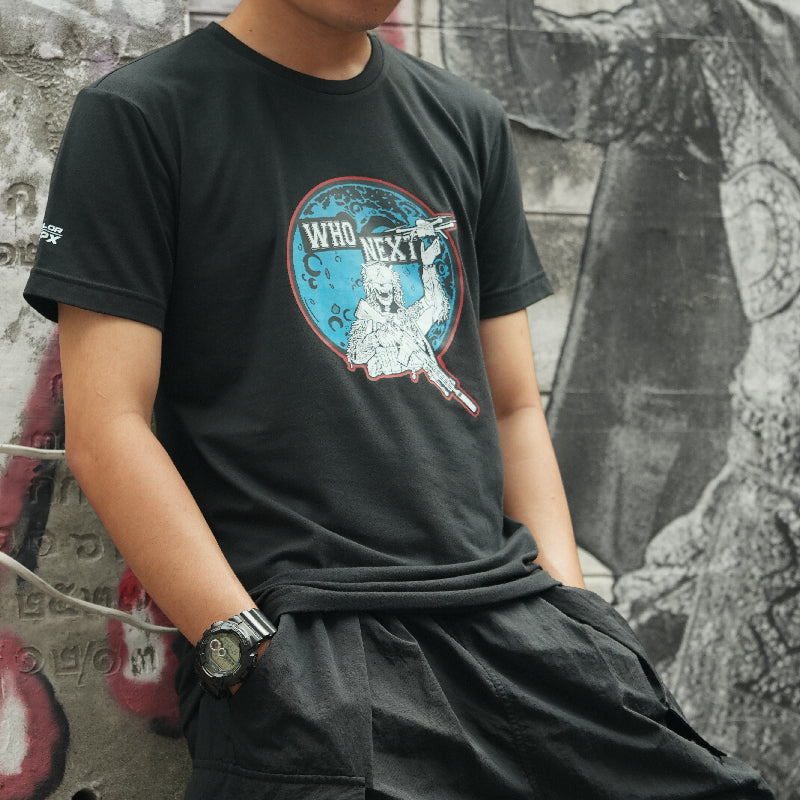 เสื้อยืดสกรีนลาย VALOR PX - Who Next? T-Shirt 2024 เสื้อใส่เที่ยว ลายกราฟฟิค