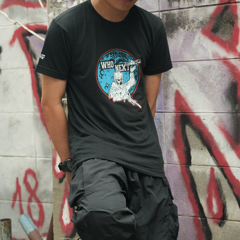 เสื้อยืดสกรีนลาย VALOR PX - Who Next? T-Shirt 2024 เสื้อใส่เที่ยว ลายกราฟฟิค