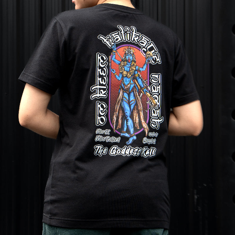 เสื้อยืดสกรีนลาย VALOR PX - The Goddess Kali T-Shirt 2024 เสื้อใส่เที่ยว ลายกราฟฟิค