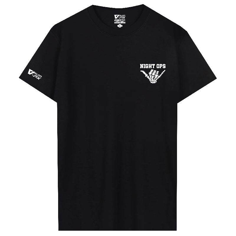 เสื้อยืดสกรีนลาย VALOR PX - Night OPS T-Shirt 2024 เสื้อใส่เที่ยว ลายกราฟฟิค