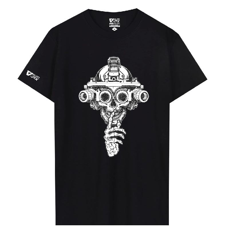 เสื้อยืดสกรีนลาย VALOR PX - Shhh T-Shirt 2024 เสื้อใส่เที่ยว เสื้อยืดลายกราฟฟิค