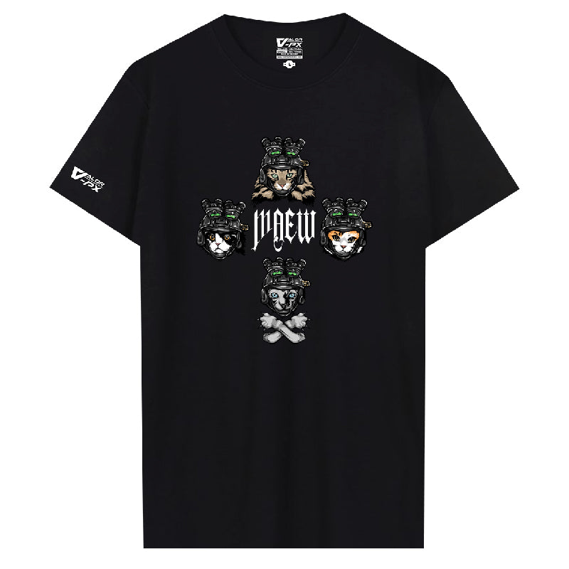เสื้อยืดสกรีนลาย VALOR PX - MAEW T-Shirt 2024 เสื้อใส่เที่ยว ลายกราฟฟิค
