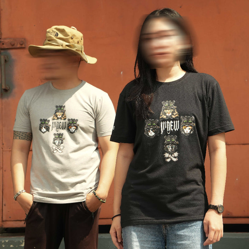 เสื้อยืดสกรีนลาย VALOR PX - MAEW T-Shirt 2024 เสื้อใส่เที่ยว ลายกราฟฟิค