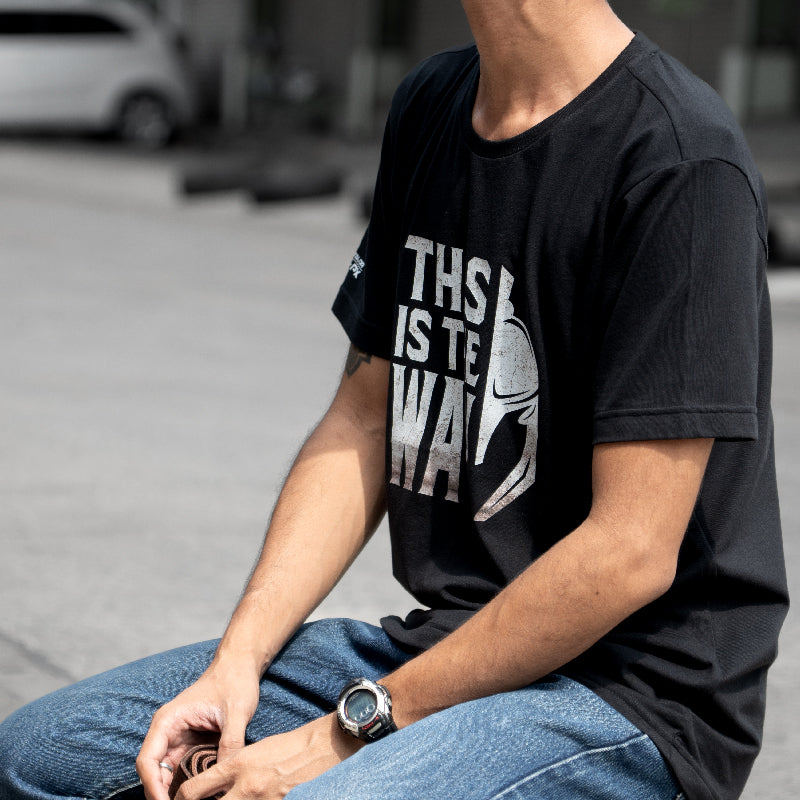 เสื้อยืดสกรีนลาย VALOR PX - This is the way T-Shirt 2024 เสื้อใส่เที่ยว ลายกราฟฟิค