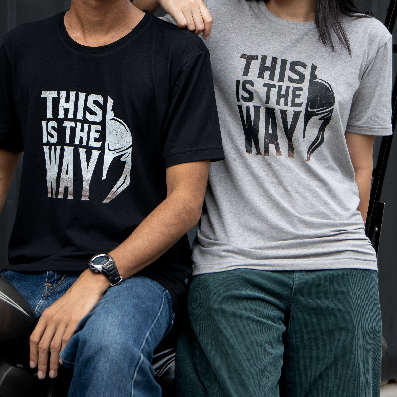 เสื้อยืดสกรีนลาย VALOR PX - This is the way T-Shirt 2024 เสื้อใส่เที่ยว ลายกราฟฟิค
