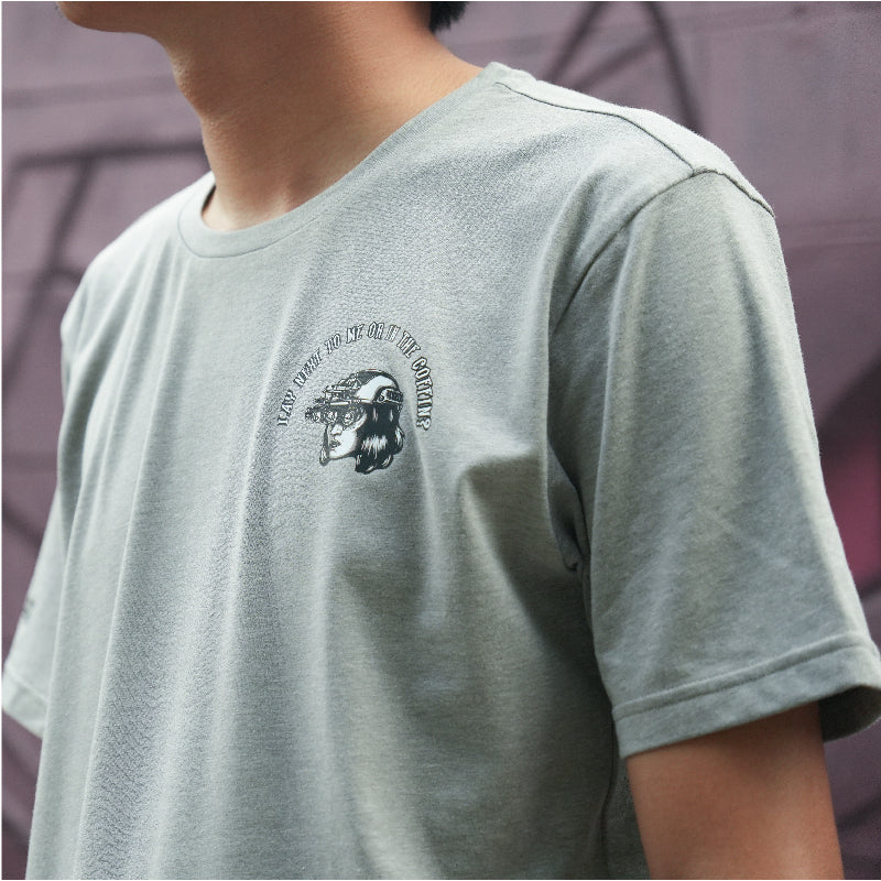 เสื้อยืดสกรีนลาย VALOR PX - Lay Next To Me Or In The Coffin T-Shirt 2024 เสื้อใส่เที่ยว ลายกราฟฟิค