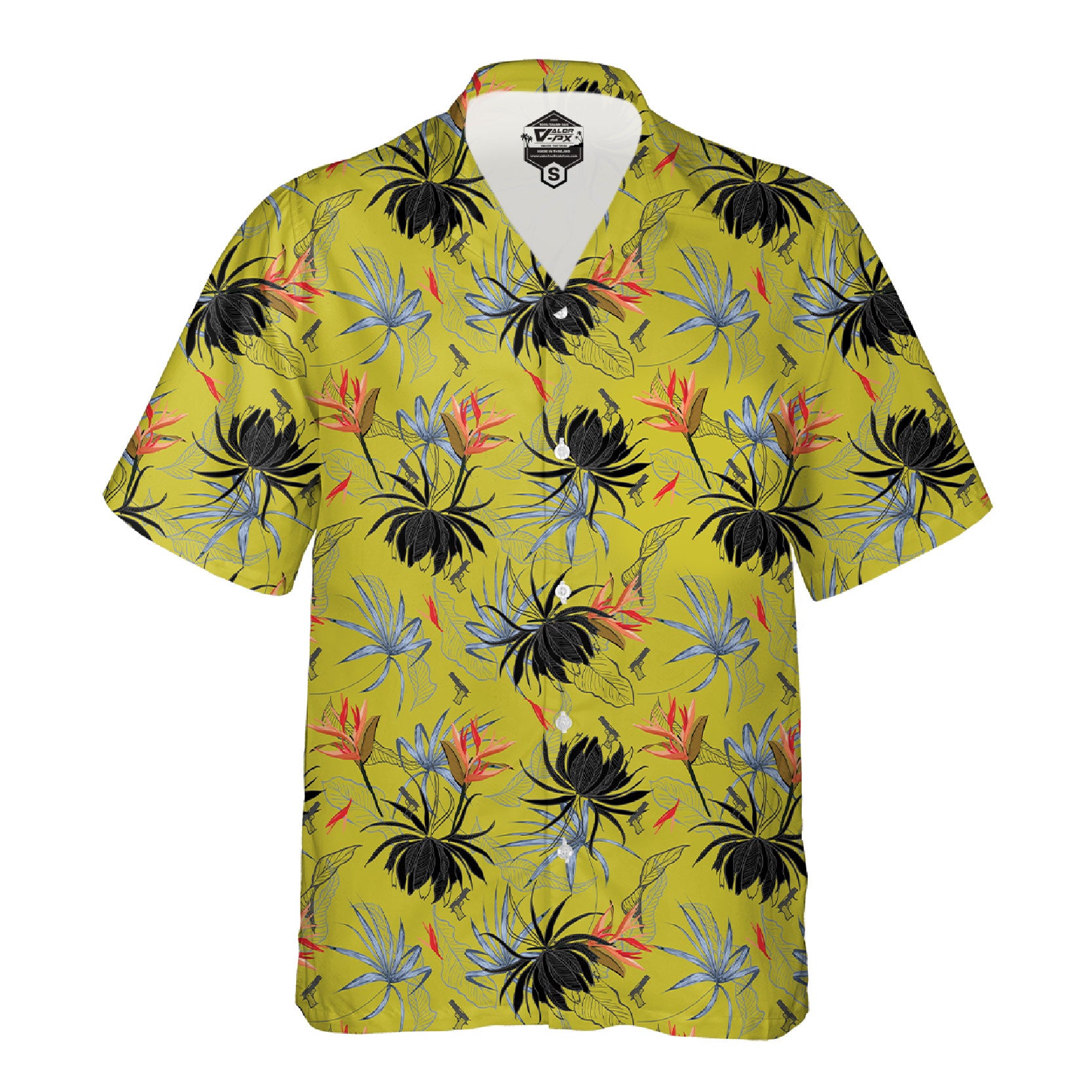 เสื้อฮาวาย VALOR PX - Gun Flower Hawaii Shirts