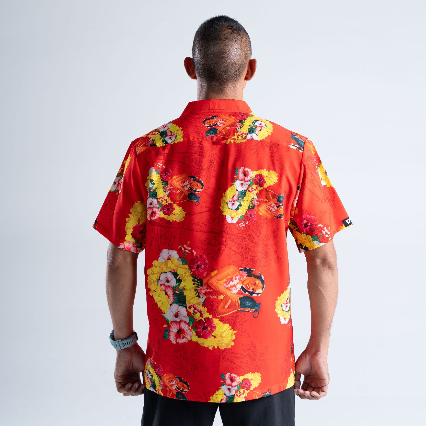 เสื้อโปโล VALOR PX - Girl Bomb Hawaii Shirts เสื้อใส่เที่ยว ลายเชิ้ตลายกราฟฟิค