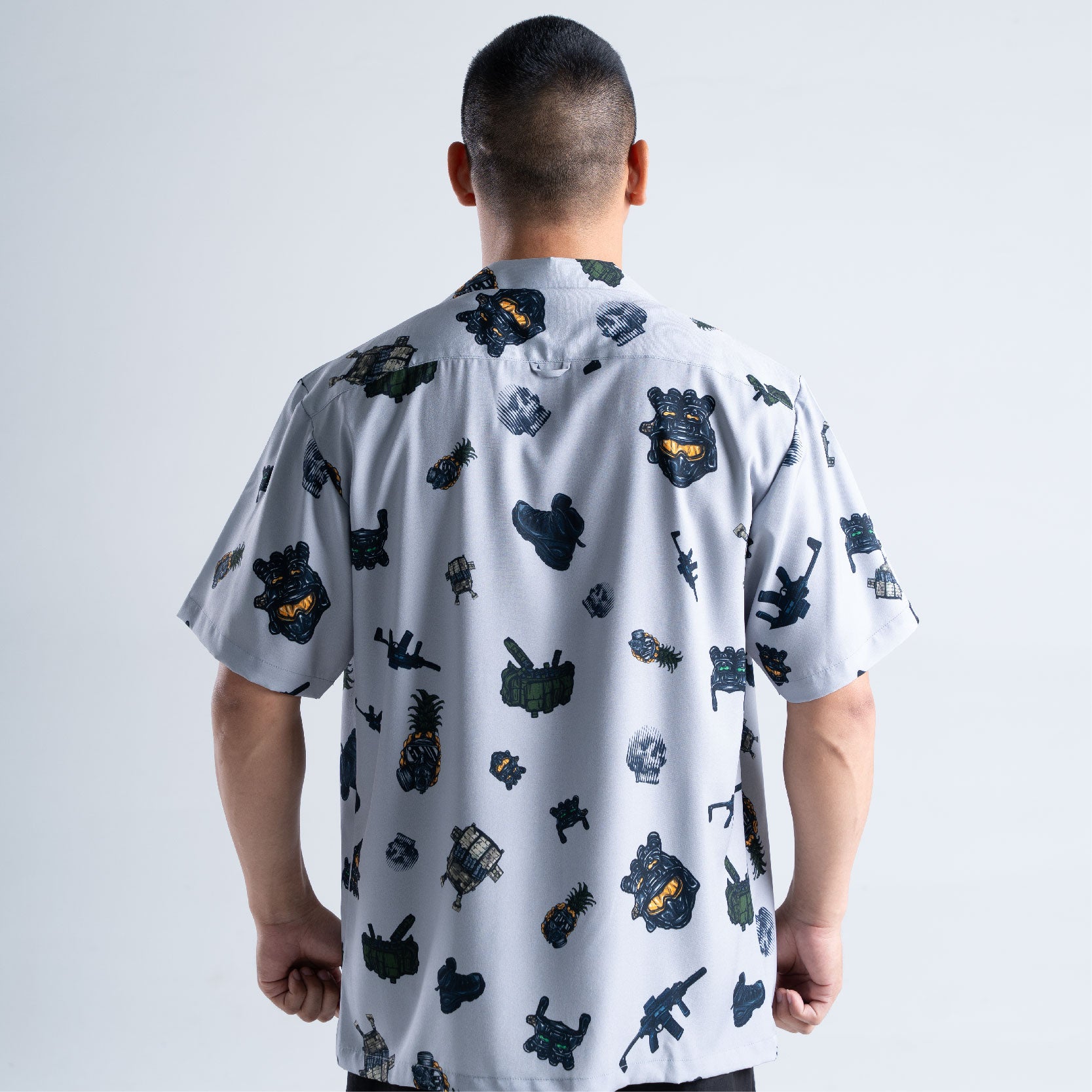 เสื้อโปโล VALOR PX - Tactical Hawaii Shirts เสื้อใส่เที่ยว ลายเชิ้ตลายกราฟฟิค