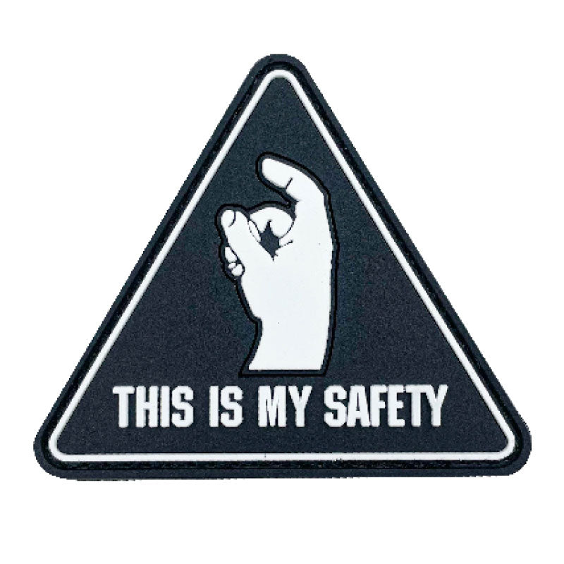 แพทซ์เวลโคร VALOR PX - PVC Patches this is my safety - black อาร์มพีวีซี ติดแขน