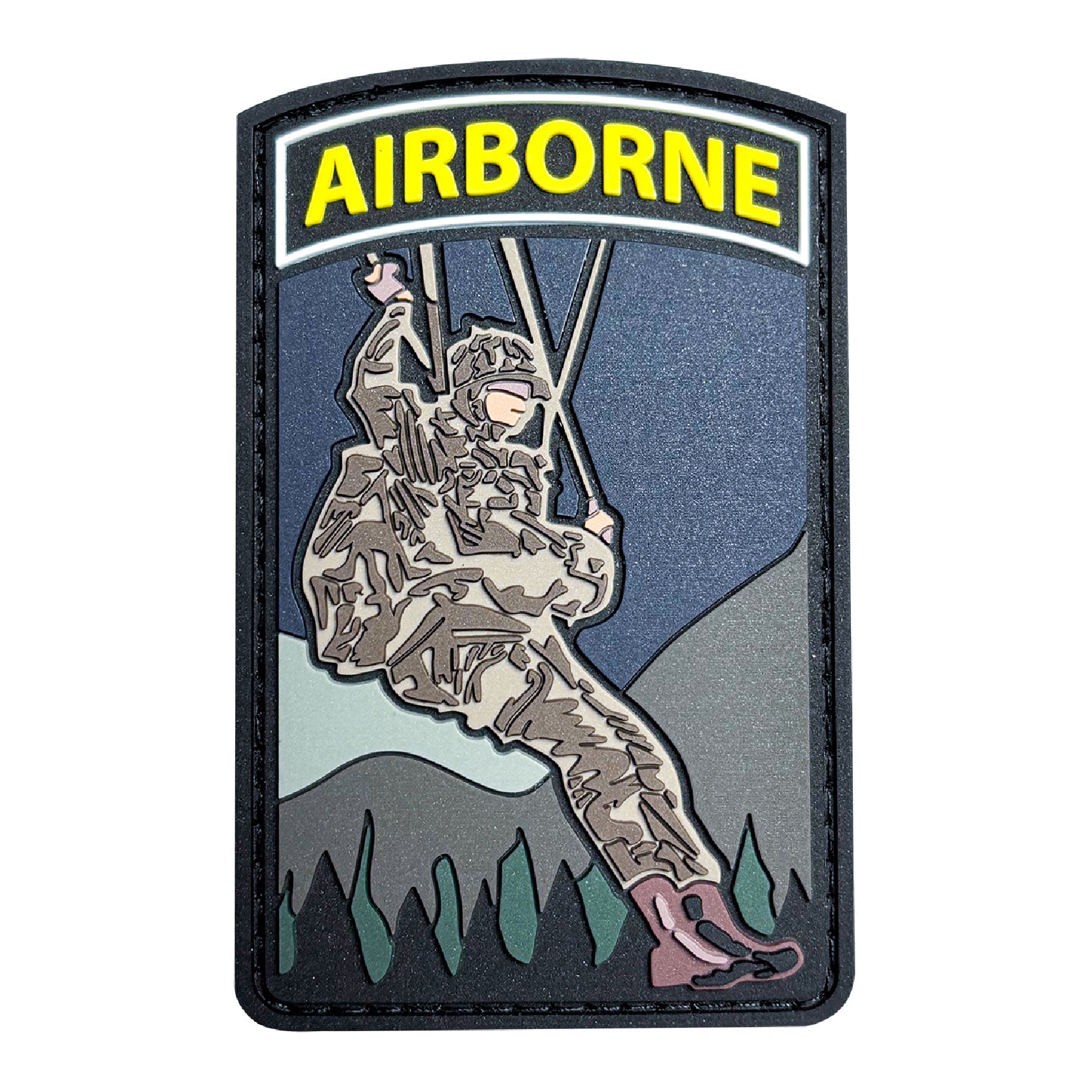 แพทซ์เวลโคร VALOR PX - PVC Patches AIRBORNE อาร์มพีวีซี ติดแขน