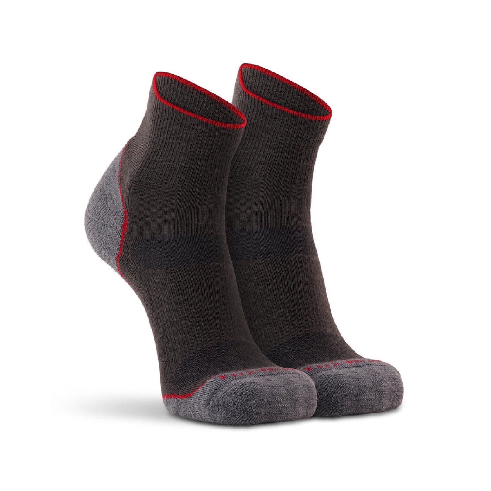 FOX RIVER MILLS - Men's Basecamp 2.0 Lightweight Quarter Crew Hiking Socks