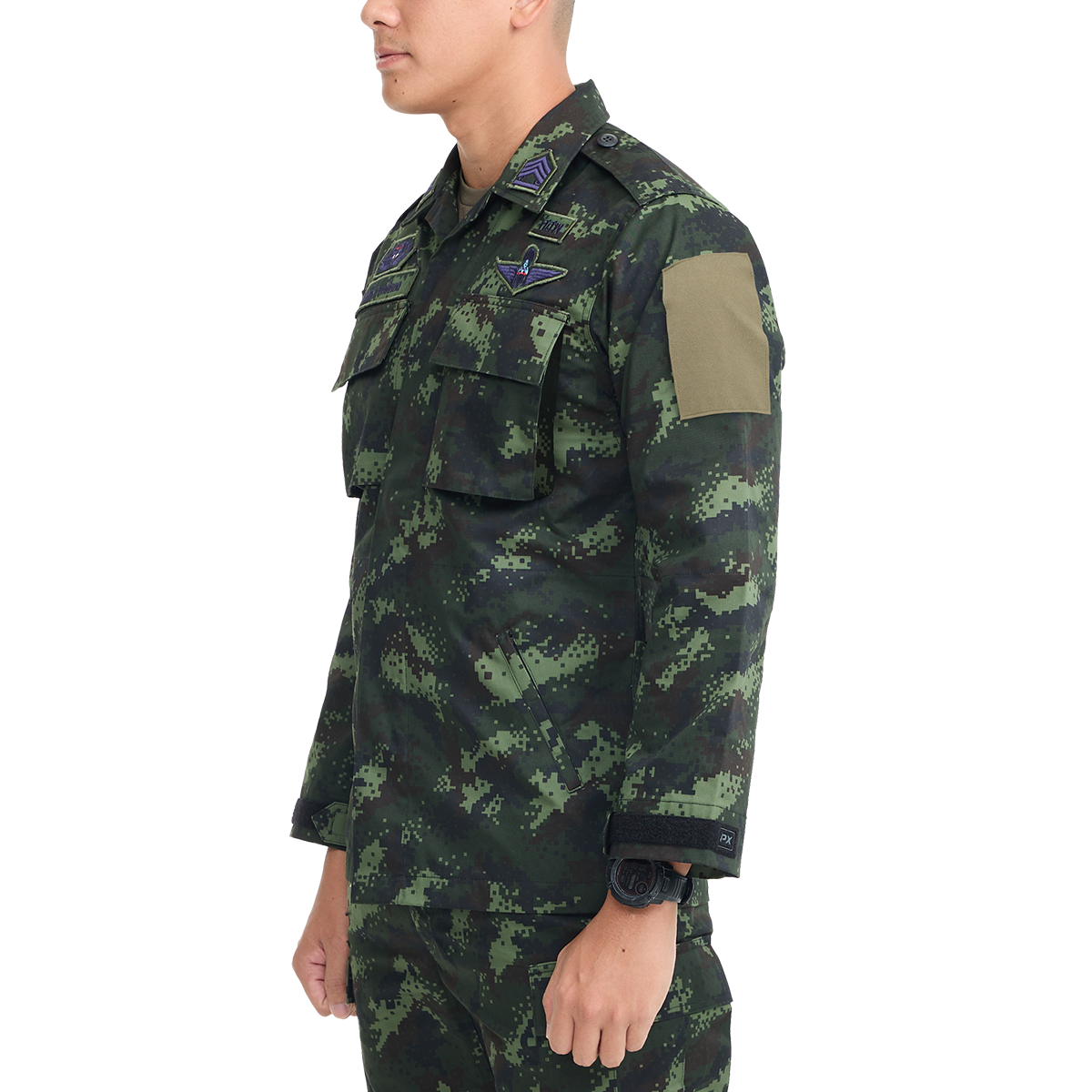 VALOR PX - Native BDU Shirt เสื้อฝึกลายพราง ทหารบก