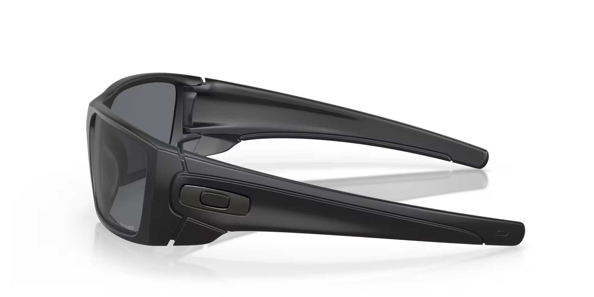 Oakley แว่นตา Fuel Cell Matte Black w/Grey Polarized มาตรฐาน เลนส์โค้ง ปกป้องดวงตา
