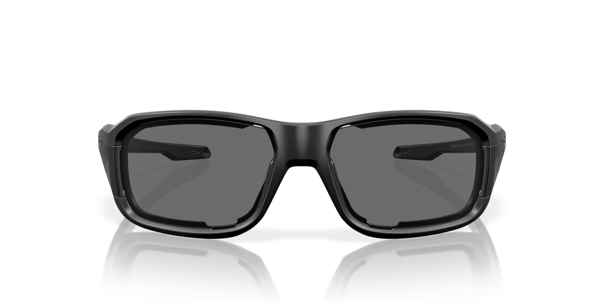 OAKLEY SI รุ่น SI Ballistic HNBL S แว่นตามาตรฐาน สากล มุมมองแว่นตาด้านหน้า เลนส์กันสะเก็ด