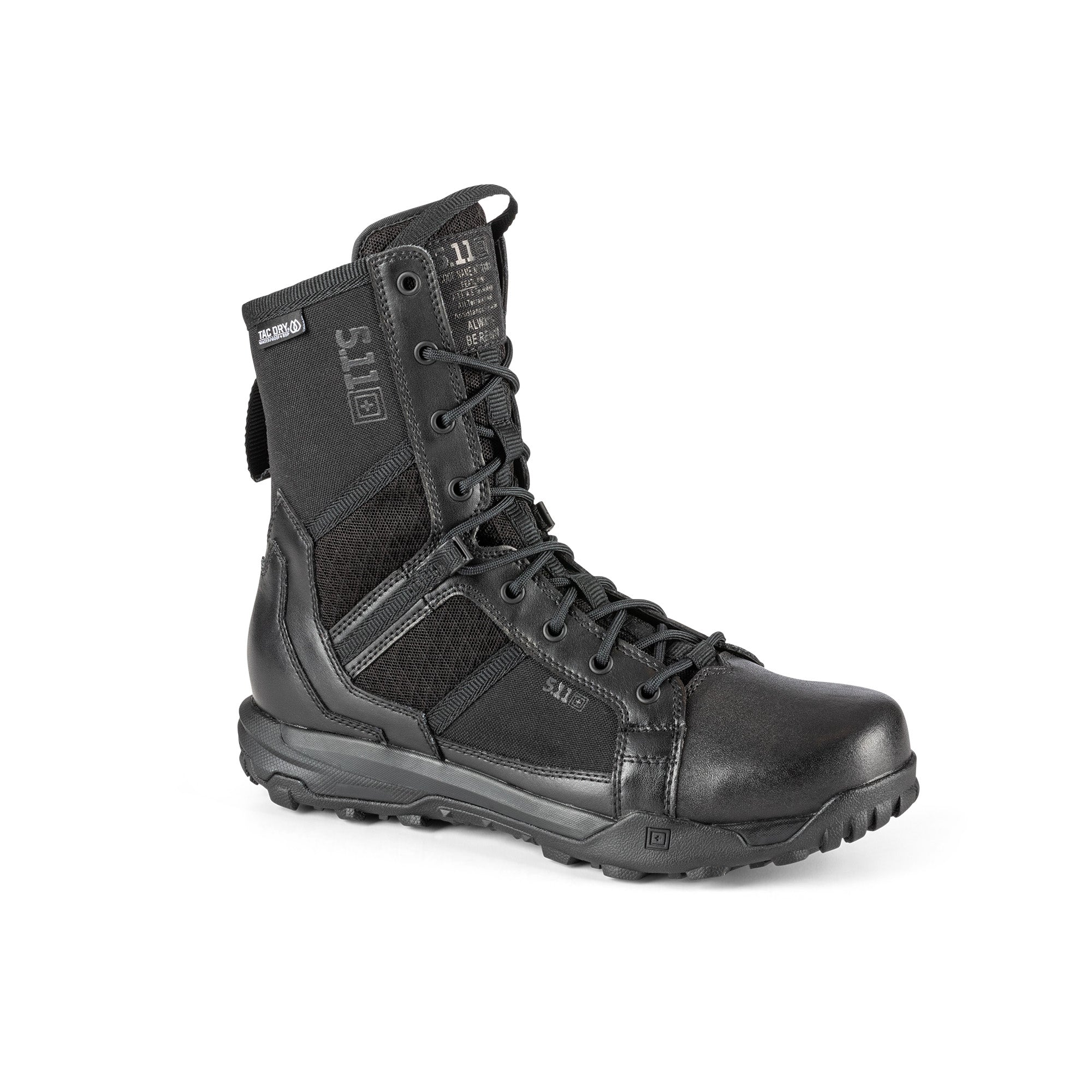 รองเท้าบูท 5.11 A/T™ 8" Waterproof Side Zip Boot รองเท้าหนังผู้ชาย มีซิปข้าง