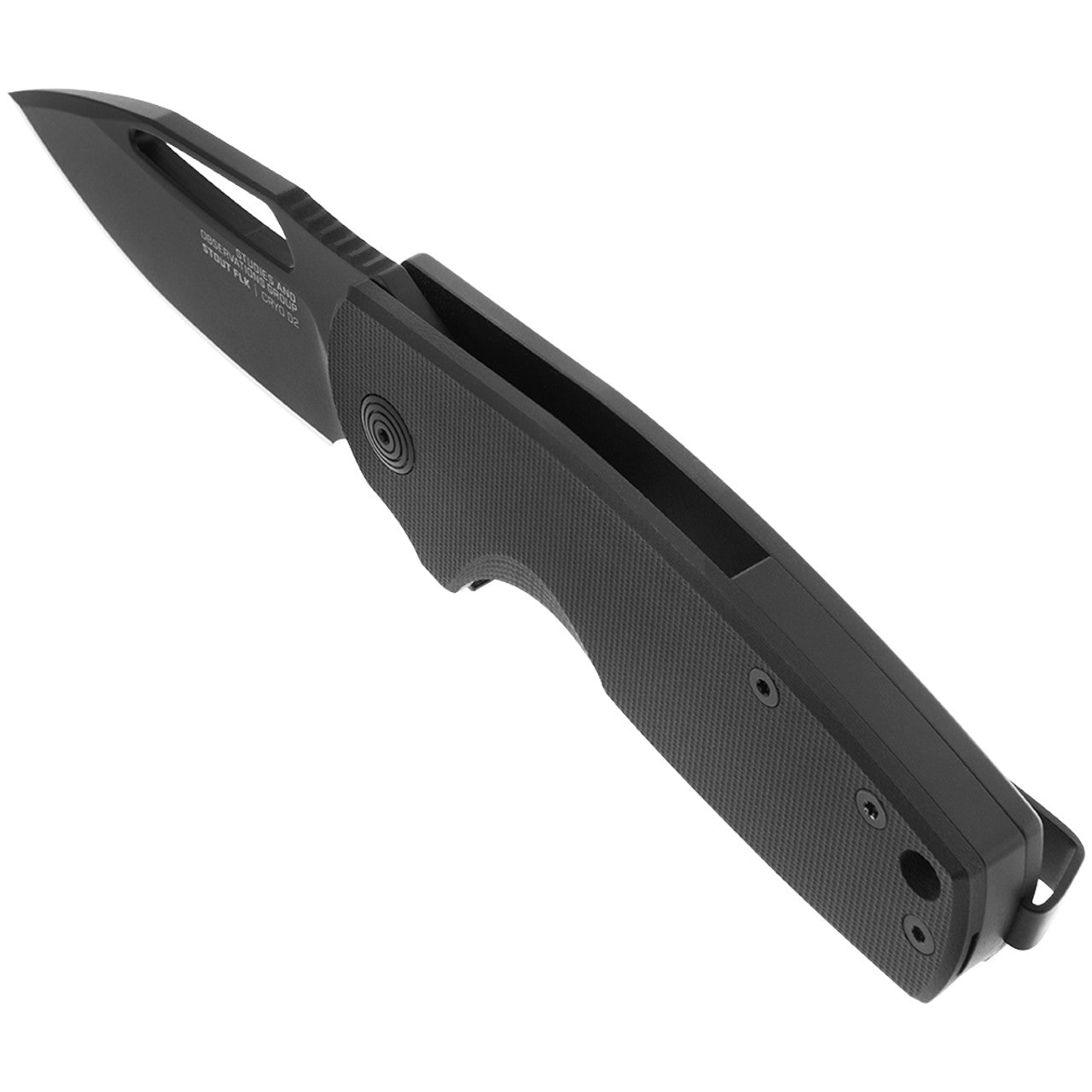 SOG Stout FLK, Blackout - Daily Carry Folding Knife