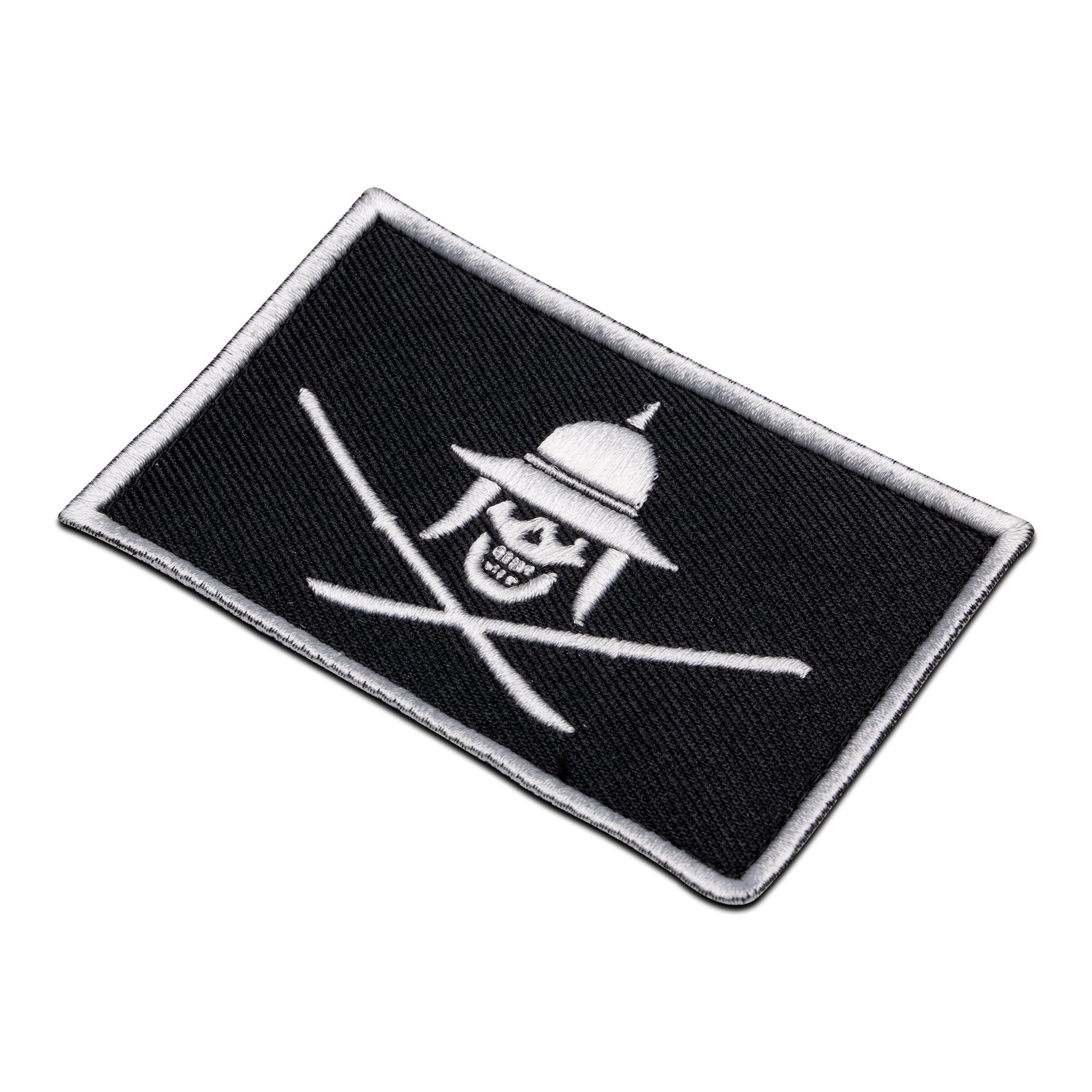 แพทช์ปัก VALOR PX - Embroidered Patch "Jolly Roger" อาร์มติดเสื้อ ขนาด 8cm x 5cm