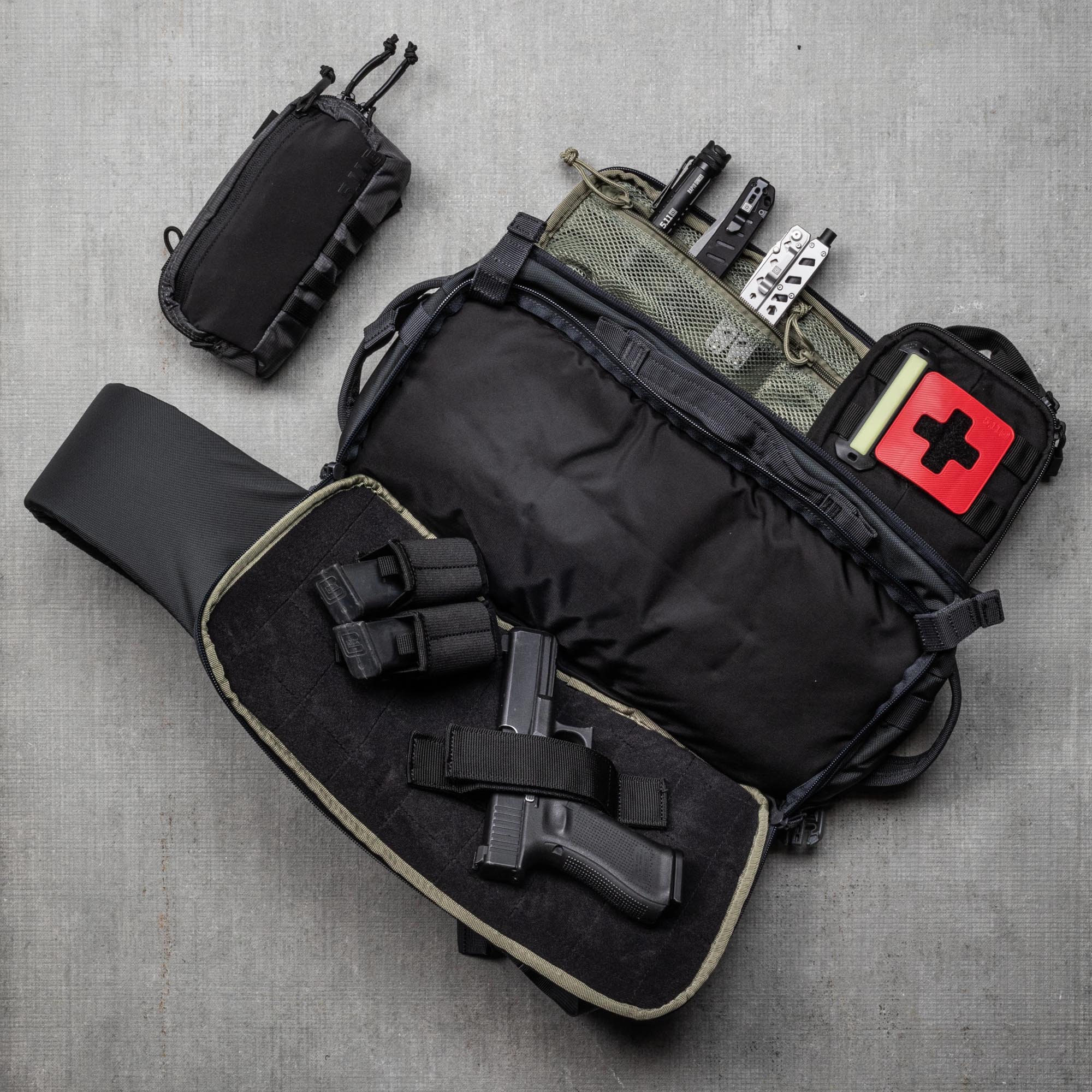 กระเป๋าคาดอกผู้ชาย 5.11 - LV10 2.0 SLING PACK กระเป๋าสลิง ขนาดเล็ก