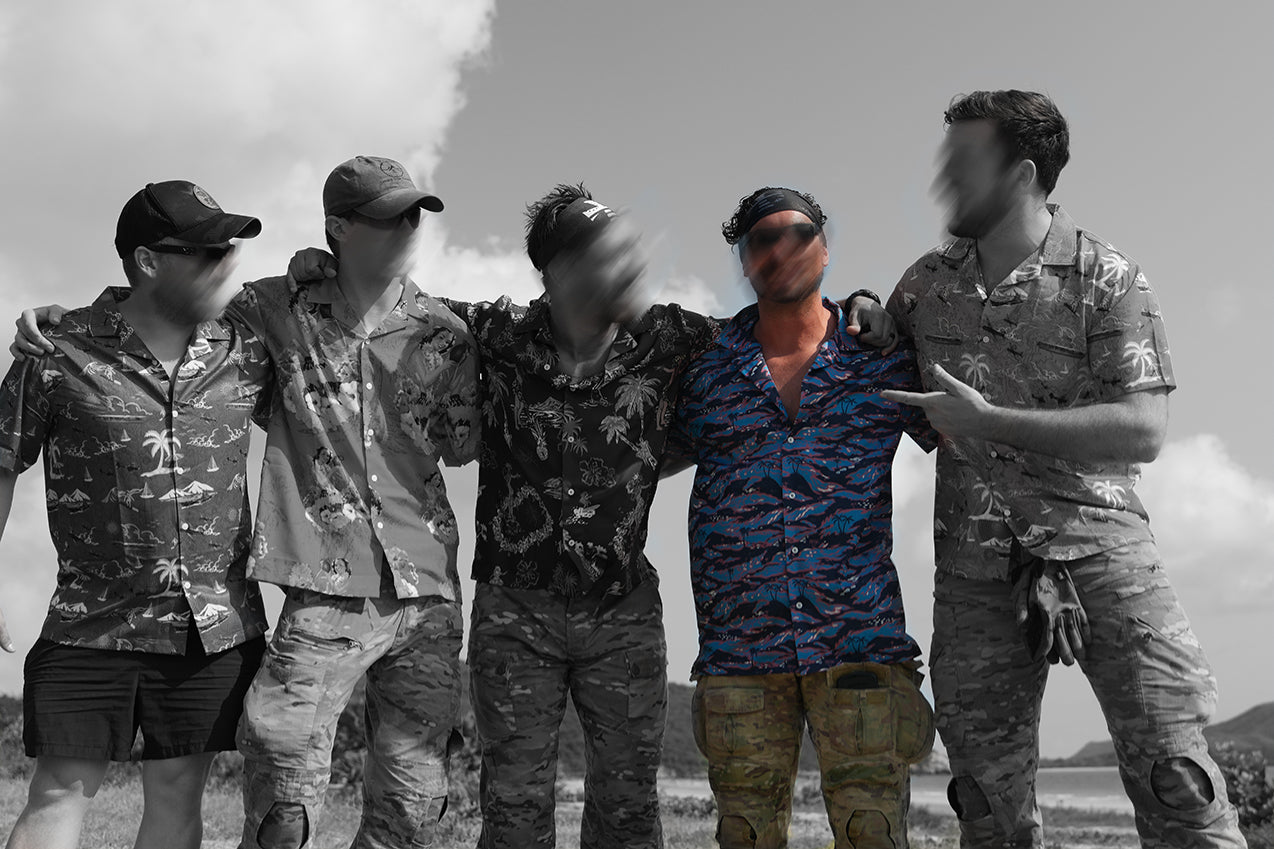 เสื้อฮาวาย VALOR PX - It's Time Hawaii Shirt เสื้อใส่เที่ยว