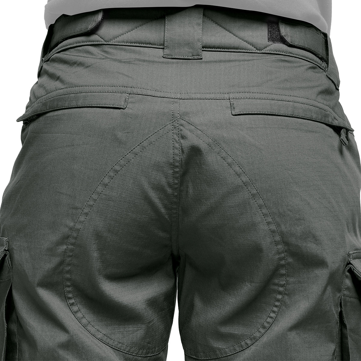 VALOR PX - Standard BDU Pants ด้านหลัง เย็บซ้ำตะเข็บแน่นหนา