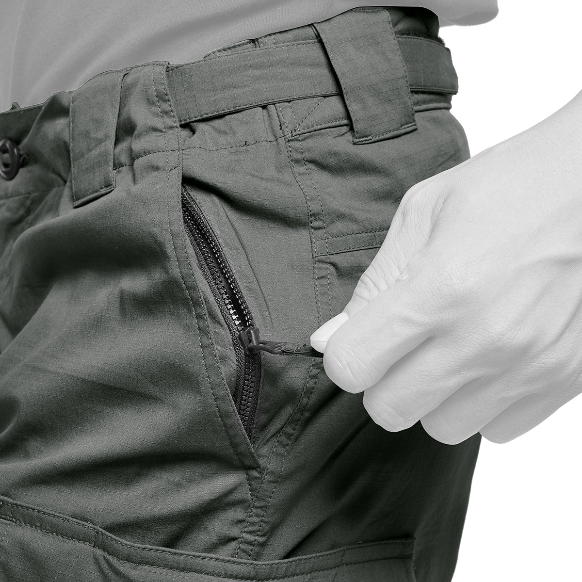 บริเวณกระเป๋ามีซิป ช่วยเพิ่มความสะดวกในการใช้งาน VALOR PX - Standard BDU Pants