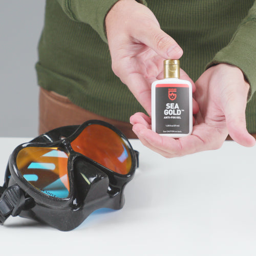 GEAR AID - Sea Gold Antifog Gel 1.25 fl oz, for SCUBA Dive Masks
