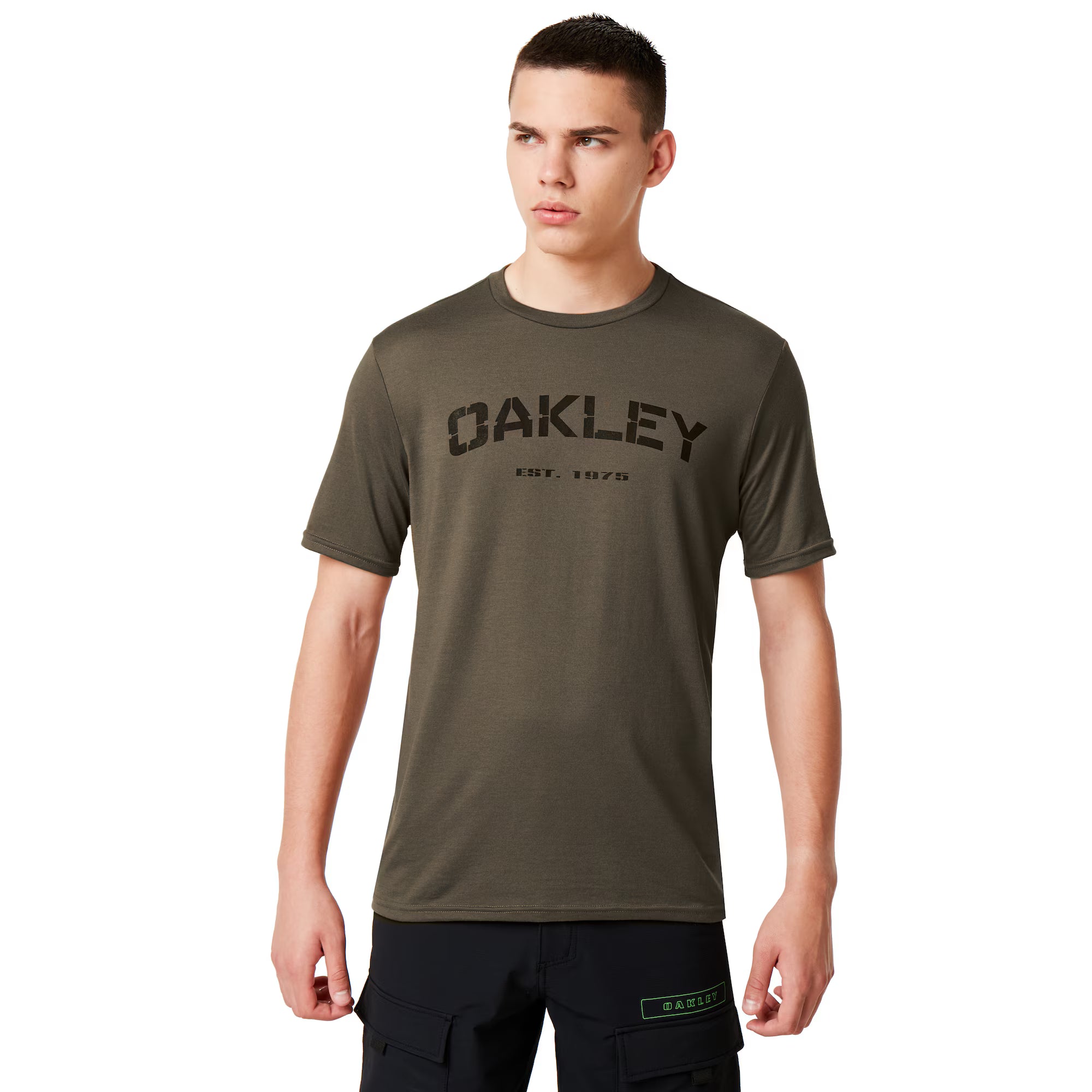 เสื้อ Oakley สีน้ำตาลเข้มรุ่น Oakley - SI INDOC TEE