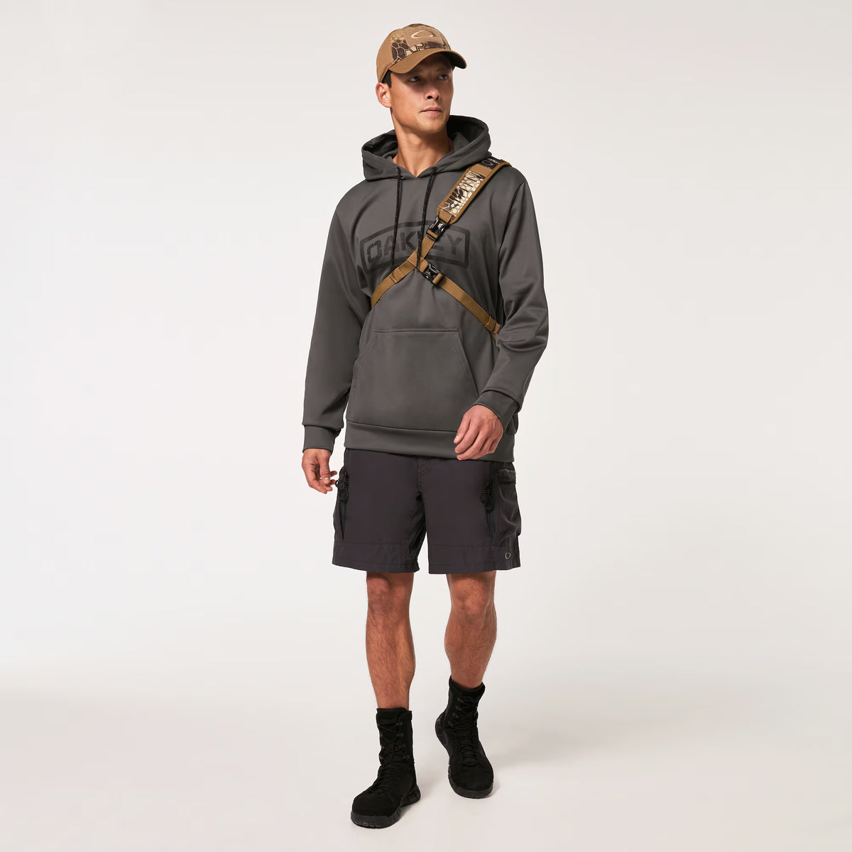 เสื้อ OAKLEY SI - SI Tab Hoodie Shadow เสื้อนำเข้าของแท้ OAKLEY นำเข้าถูกต้องในประเทศไทย