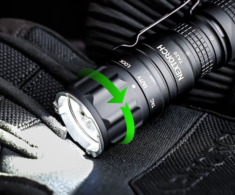 Nextorch TA20 Compact Tri-Mode Tactical Flashlight
