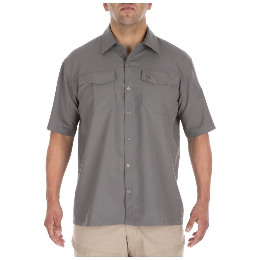 เสื้อเชิ้ตผู้ชาย 5.11 Freedom Flex Short Sleeve Shirt เสื้อเชิ้ตแขนสั้น แห้งเร็ว